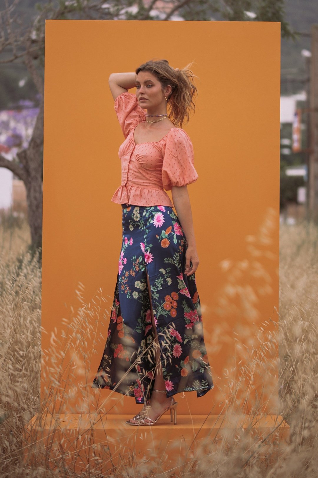 JESSE Top - Pink Blouse