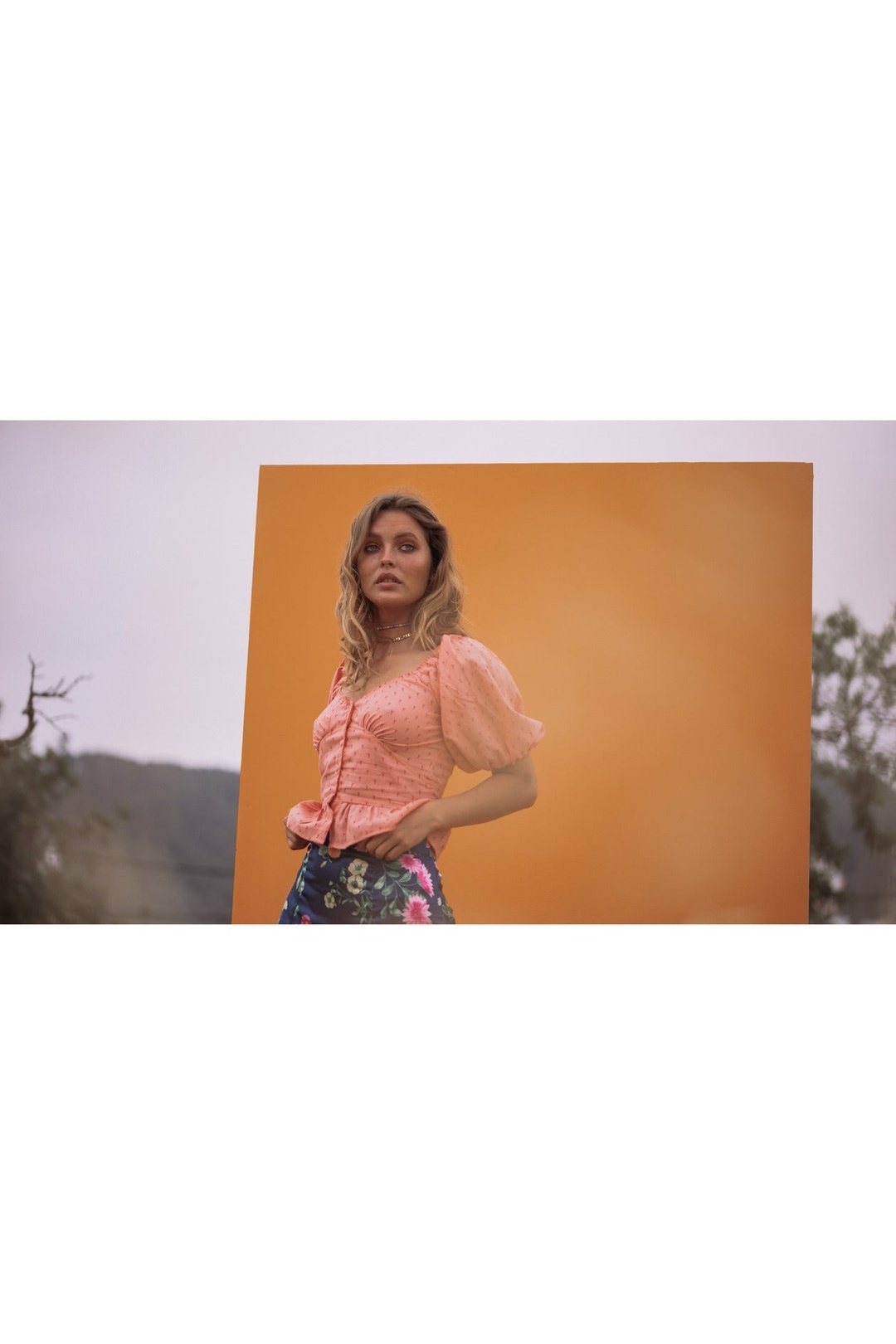 JESSE Top - Pink Blouse