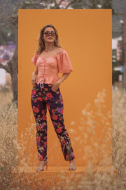 JESSE Top - Pink Blouse