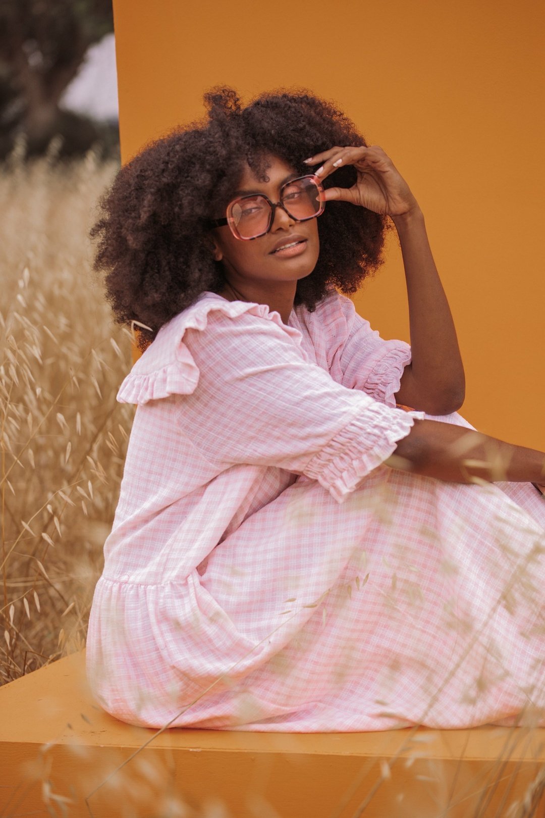 DOROTHY Dress - Pink Gingham