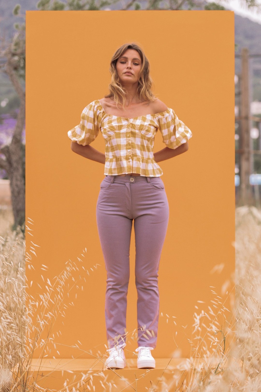 MILLIE  PANTS  - Lavender