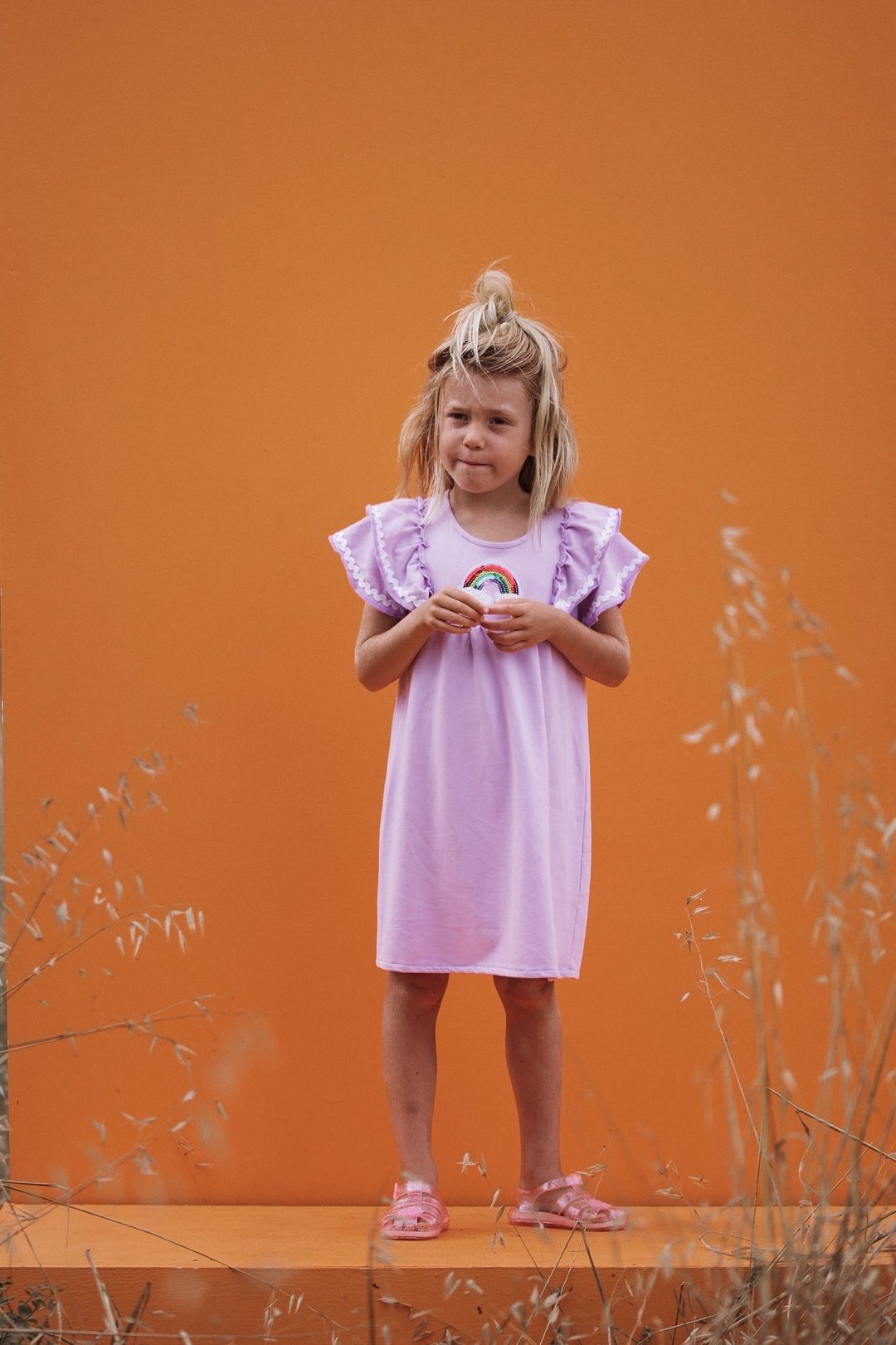 OVER THE RAINBOW Dress - Lavender