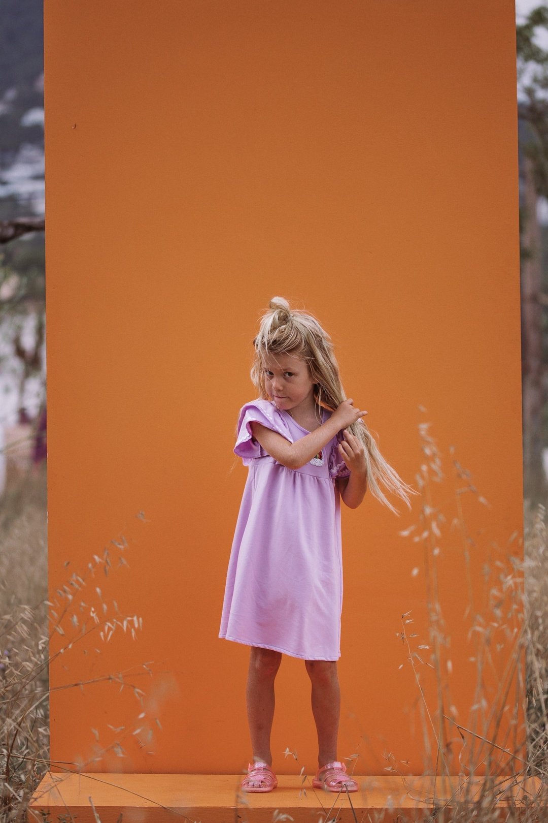 OVER THE RAINBOW Dress - Lavender