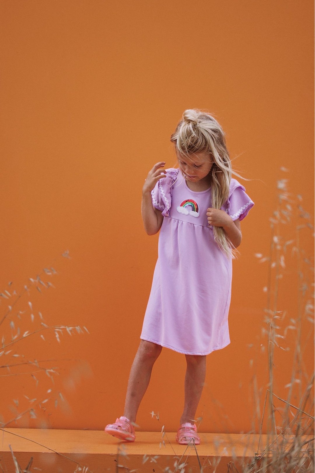 OVER THE RAINBOW Dress - Lavender