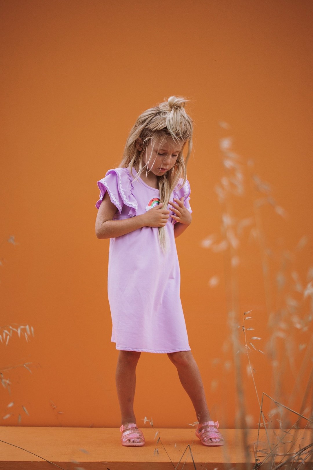 OVER THE RAINBOW Dress - Lavender