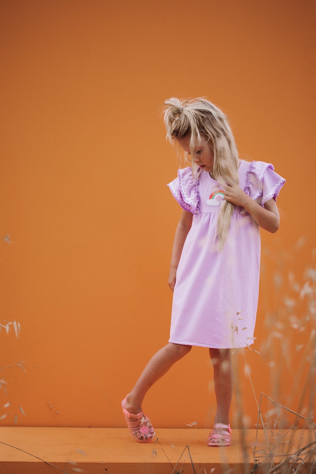 OVER THE RAINBOW Dress - Lavender