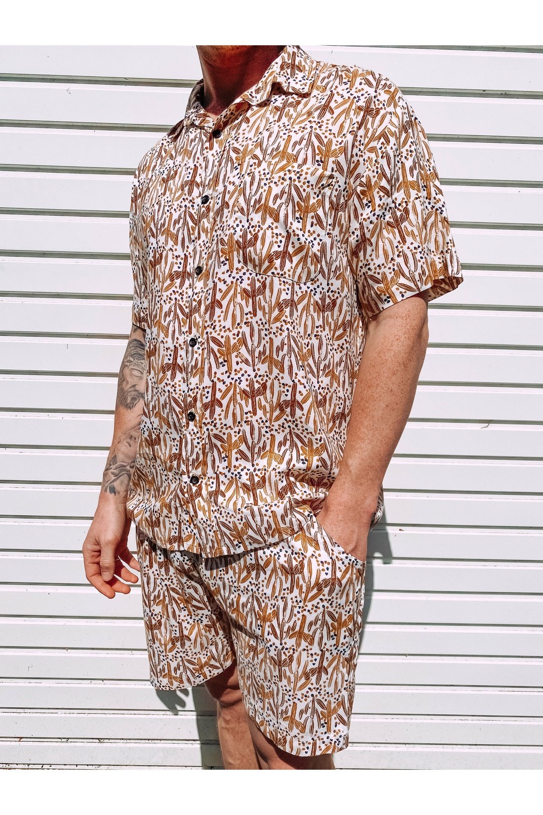 Short Sleeve Cactus Shirt
