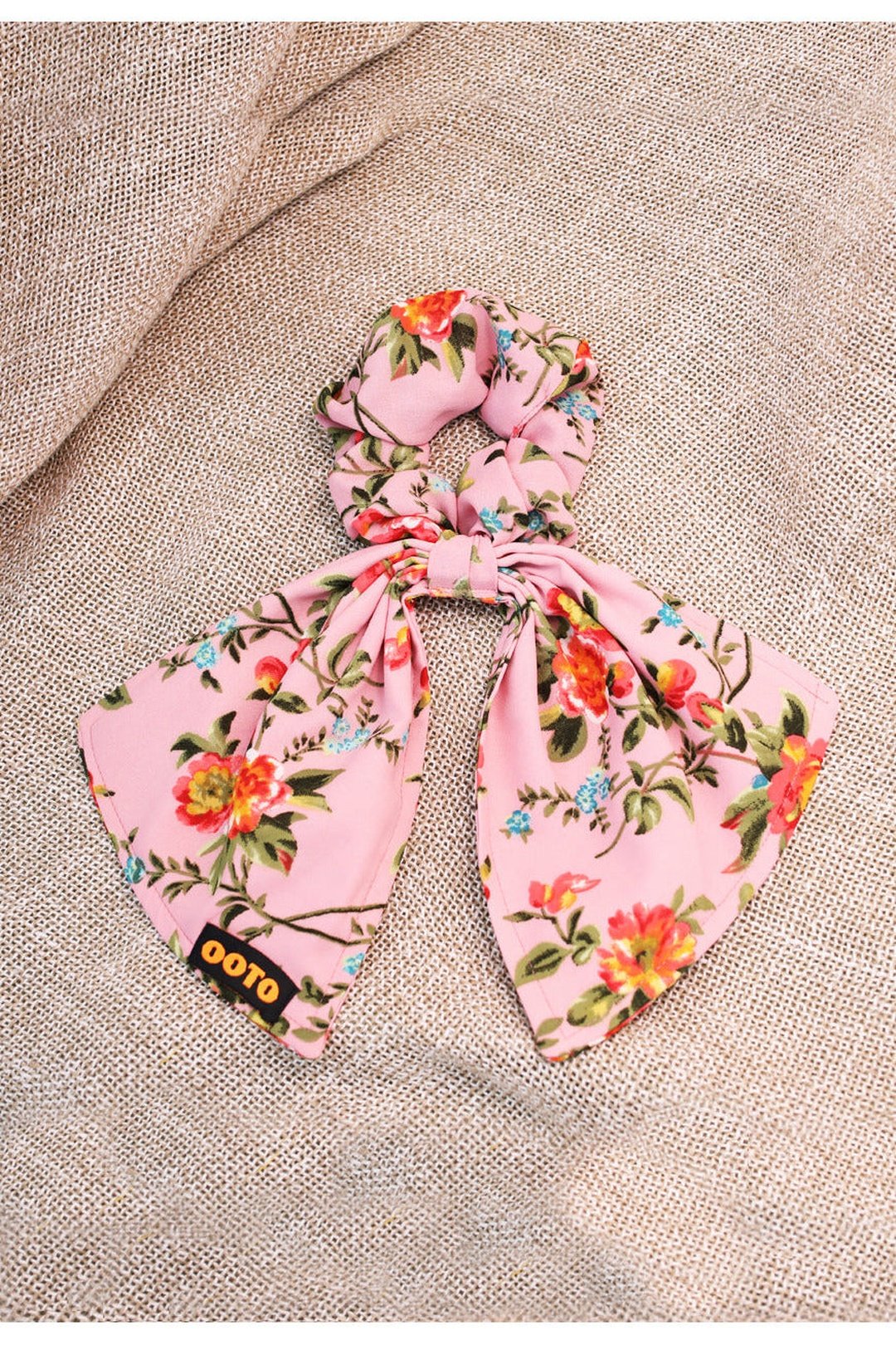 MEGA BOW - Pink floral
