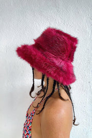 MEGA FLOOF Red Fox Hat