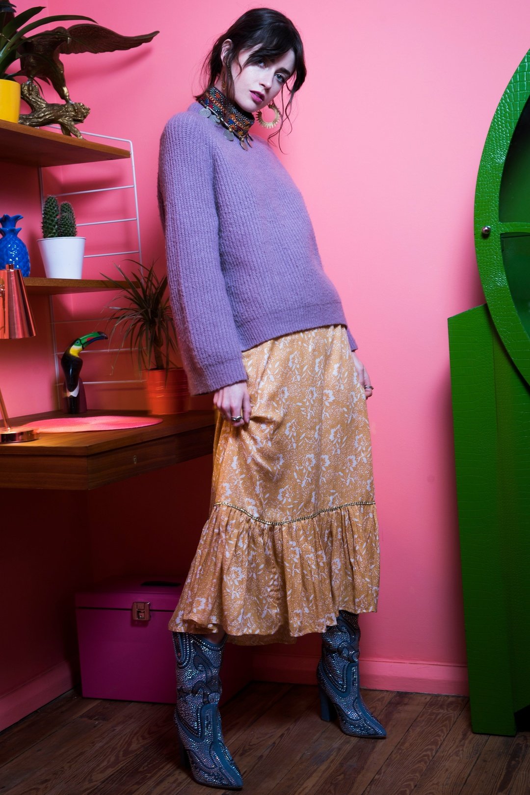 Honey Bee Maxi Skirt - OOTO