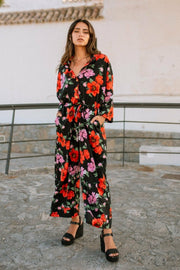 PYJAMA Jumpsuit - Bright Floral