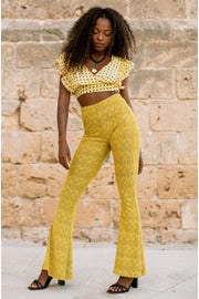 ALBA Bell Bottoms - Sunshine Yellow