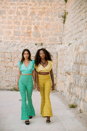 ALBA Bell Bottoms - Sunshine Yellow