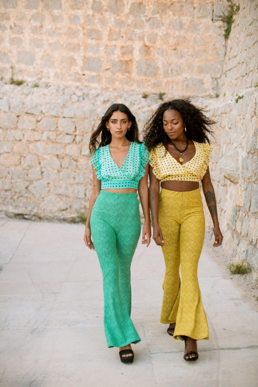 African print bell sales bottoms