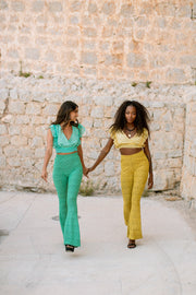 ALBA Bell Bottoms - Sunshine Yellow