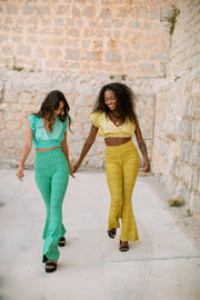 ALBA Bell Bottoms - Sunshine Yellow