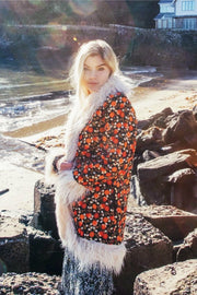 Orla Coat - Cream fur