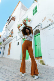 ALBA Bell Bottoms - Burnt Orange