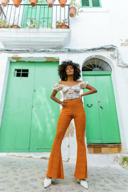 ALBA Bell Bottoms - Burnt Orange