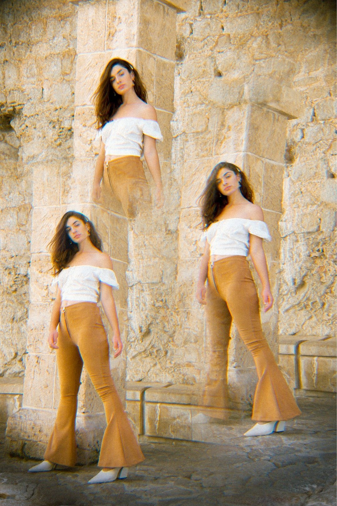 SAMMY suede flares