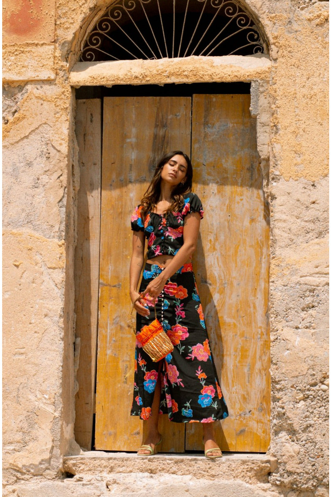 BETTY LEE Skirt - Bright floral