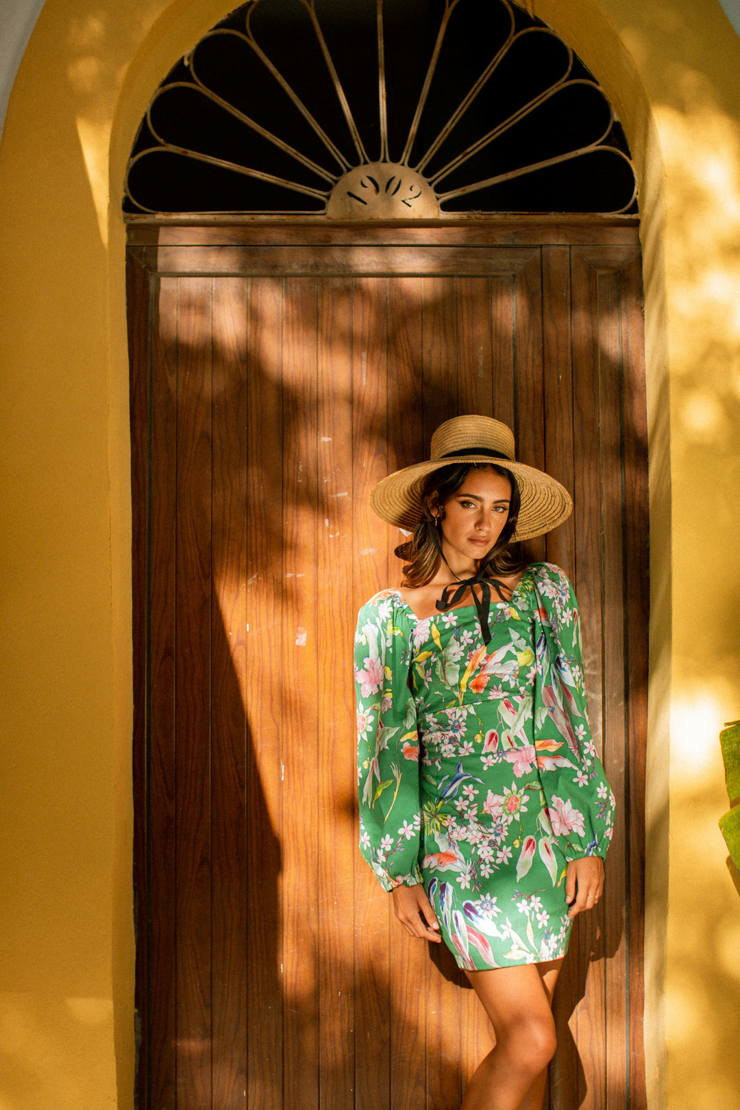 PALOMA Dress - Green Tropical
