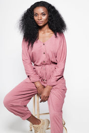 MARA Jumpsuit Mauve
