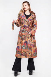 ATZI Hooded Coat in Indian Dream