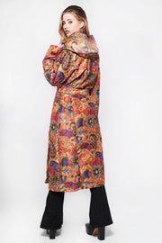 ATZI Hooded Coat in Indian Dream