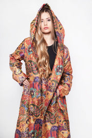 ATZI Hooded Coat in Indian Dream