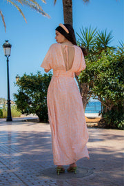 MILA Maxi Dress - Peachy Floral