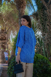 BOX Shirt - Ditsy Blue