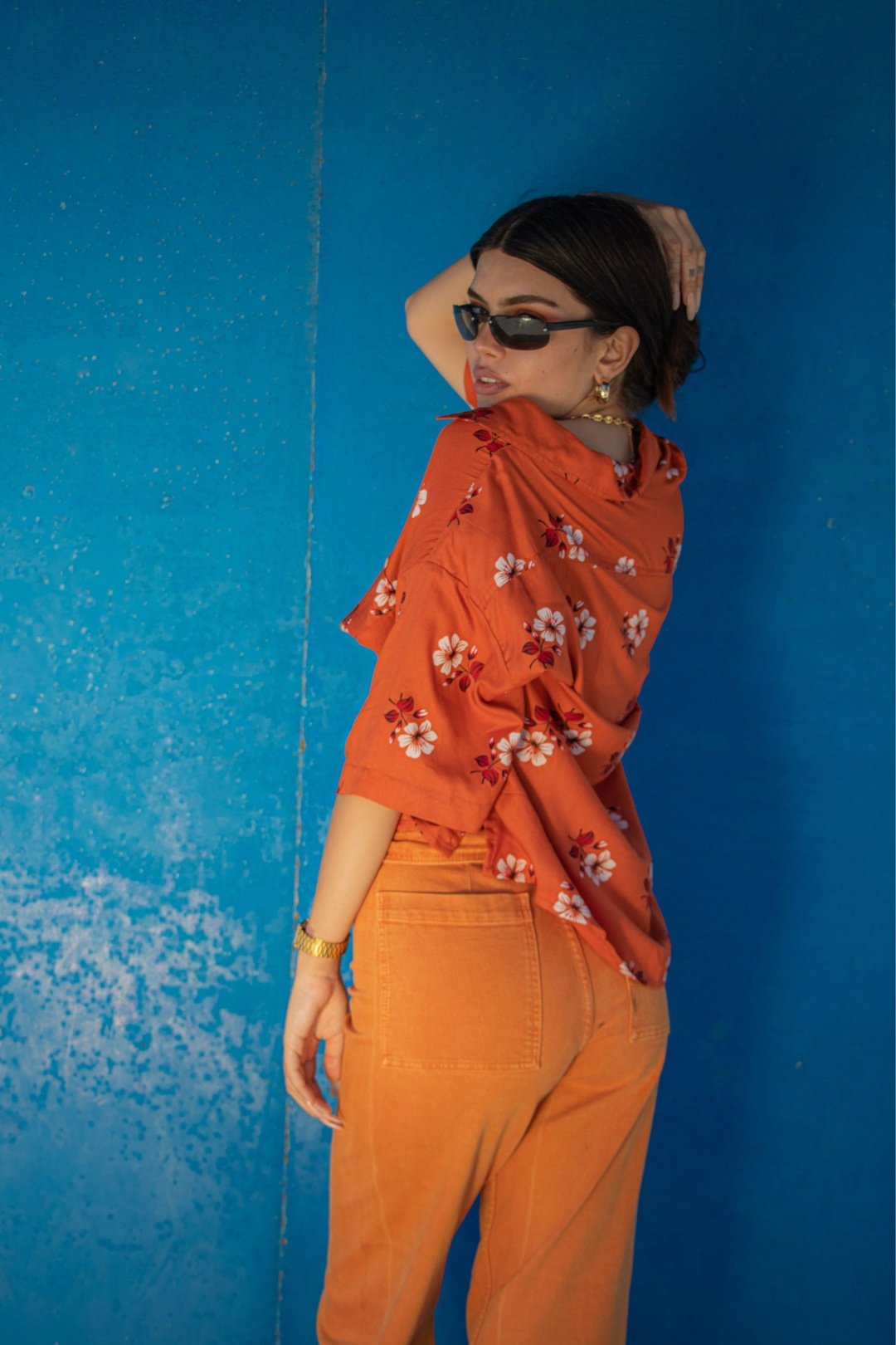BOX Shirt - Hawaiian Rust