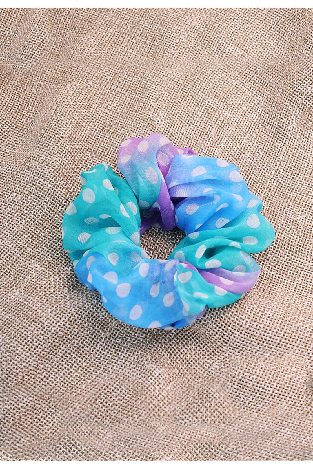 Mega scrunchie - Bell Blue