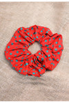 Mega scrunchie - Red polka dot